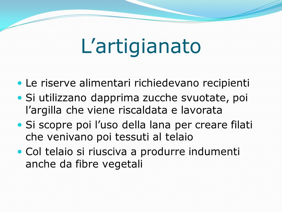 Neolitico artigianato 2024 scuola primaria